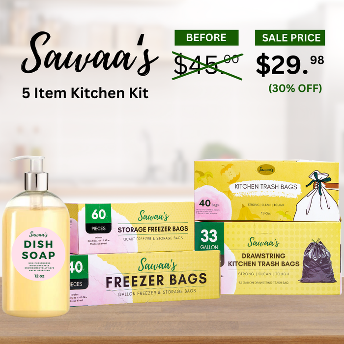 Sawaa's Kitchen Kit (5 Item bundle)