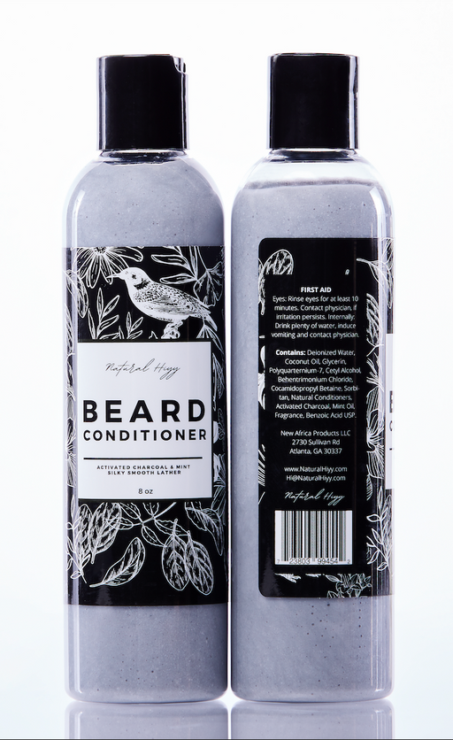 (2 Pack) Men's Beard Conditioner, 8 oz - Natural Hiyy