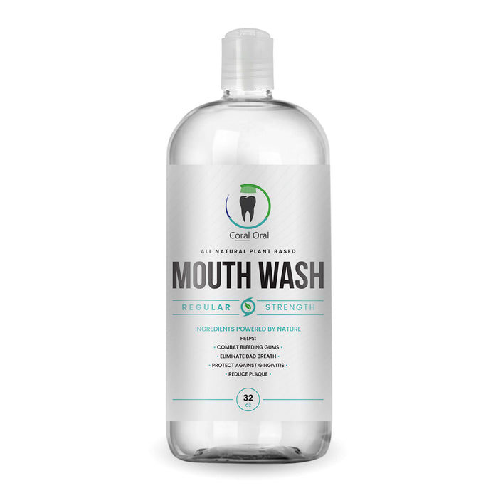 Mouth Wash with Peppermint Oil 32oz