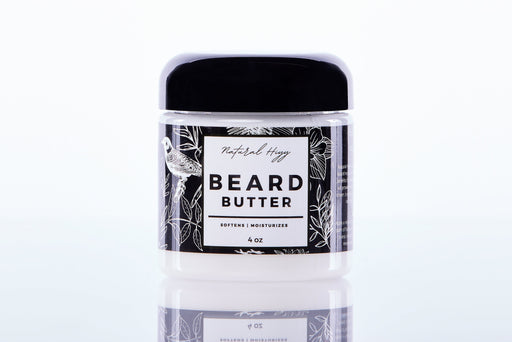 (2 Pack) Men's Beard Butter, 4oz - Natural Hiyy