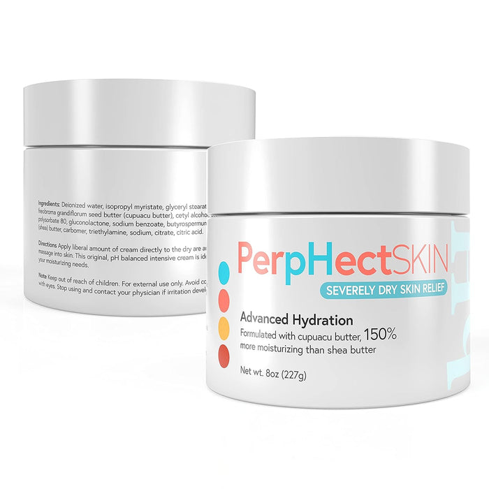 PerpHectSKIN Severely Dry Skin Relief Cream 8oz