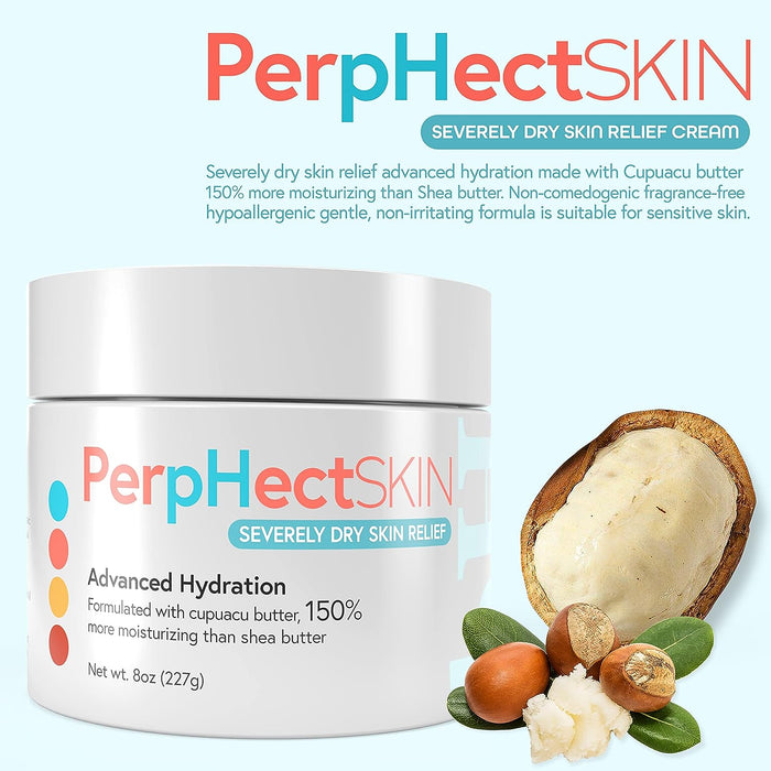 PerpHectSKIN Severely Dry Skin Relief Cream 8oz