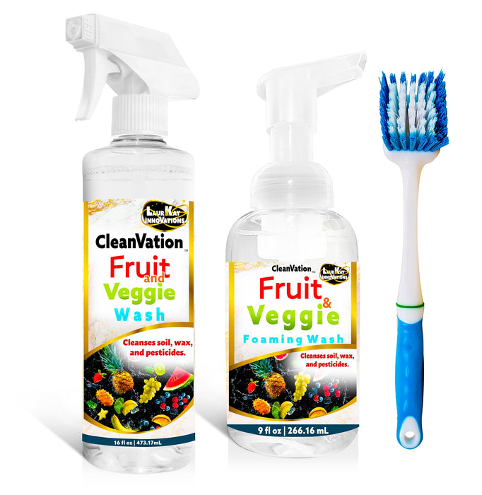 CleanVation™ Plant based Fruit and Veggie Wash