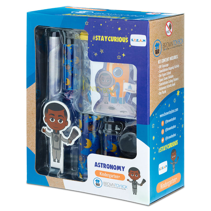 Brown Toy Box Dadisi Academy Dre/Astronomy STEAM Kit