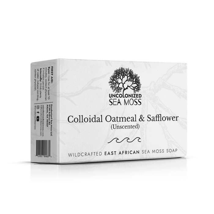 Sea Moss Soap Colloidal Oatmeal and Safflower
