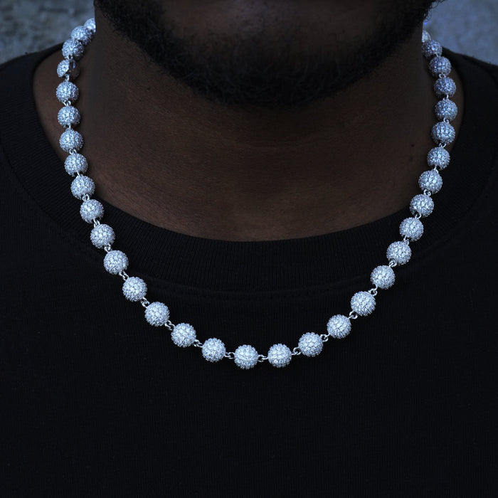 8mm Iced Beads Chain