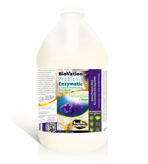 BioVation™ 64 fl oz Concentrated Probiotic Enzymatic Green Cleaner — We Buy  Black