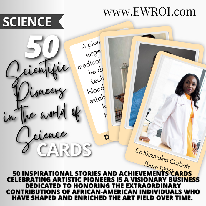 Trailblazers Pioneers in the world of Science Flash Cards