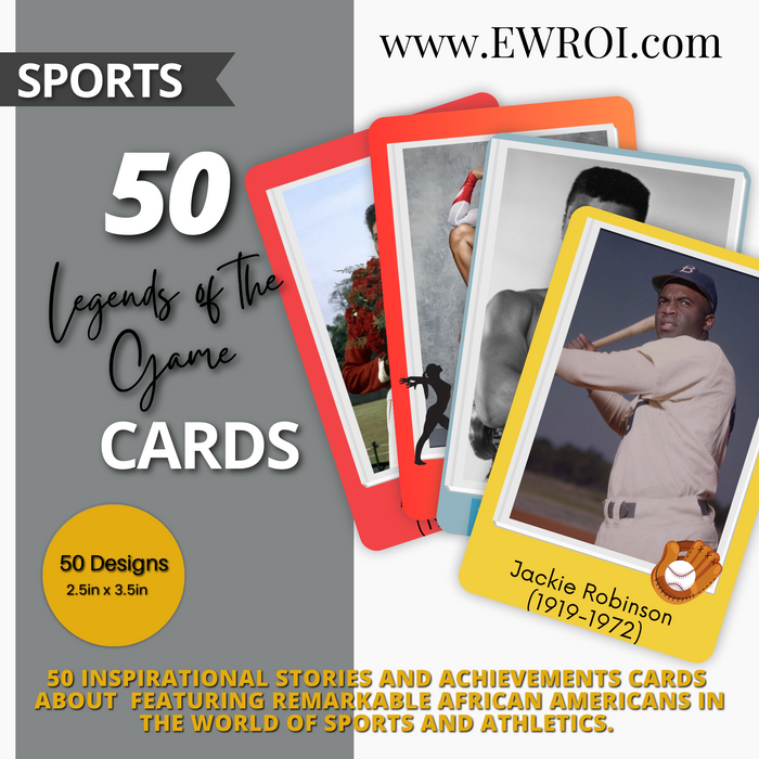 Legends of the Game Flash Cards