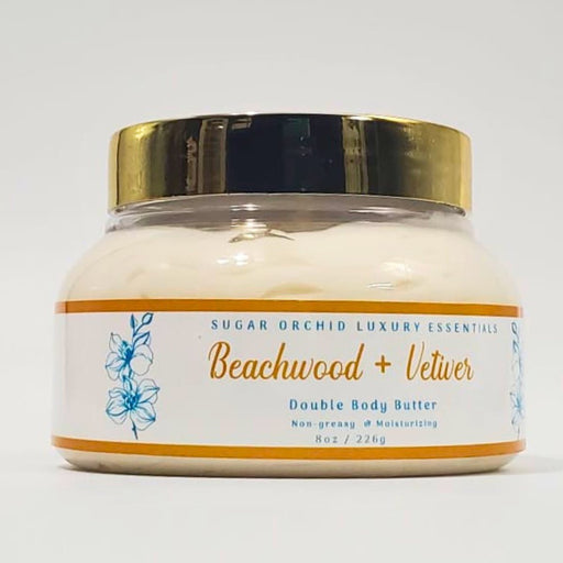 Beachwood + Vetiver - Body Butter - Sugar Orchid Luxury Essentials