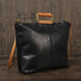 Black Leather Tote Bag - Yaya's Luxe Handbags - Handbags, Wallets & Cases