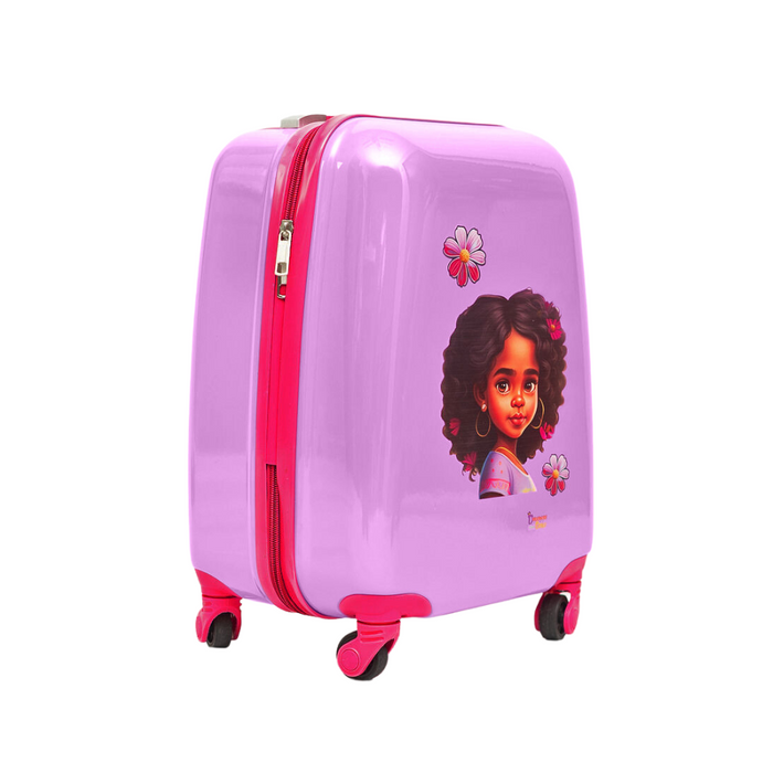 Dutchess and Duke Carmen Multicultural Kids’, 16-inch Carry-on, Hardside Upright Luggage- “Personalize Me”