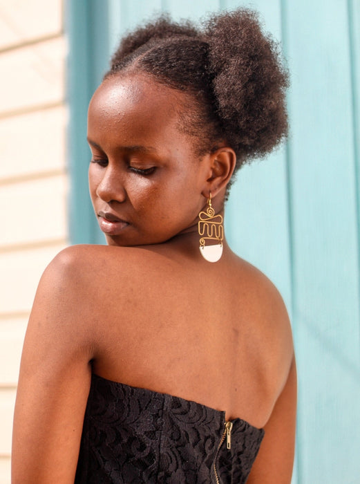 Kaimosi Earring - The Afropolitan Shop