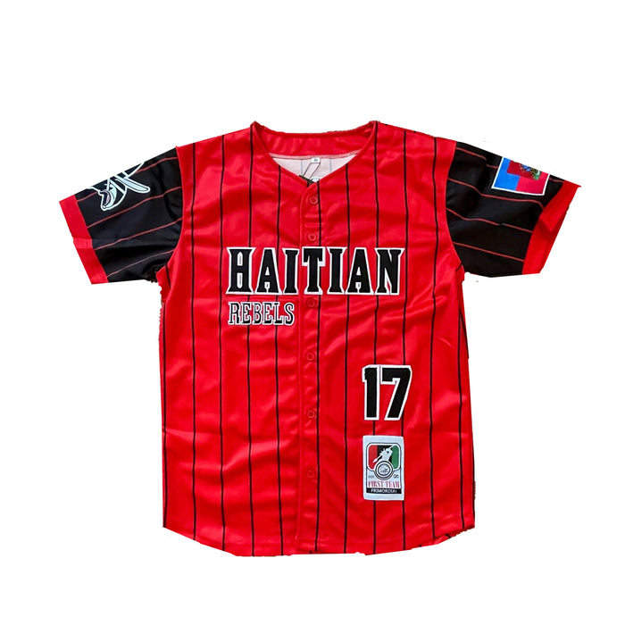Toussaint Rebels Haitian Rebels Baseball Jersey