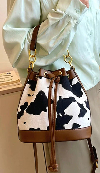 Rodeo Girl Western Small Bucket - Yaya's Luxe Handbags -