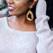 Tanei Beaded African Earrings - The Afropolitan Shop