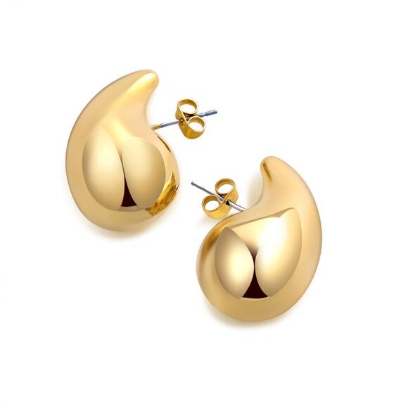 TearDrop Glam Earrings - Yaya's Luxe Handbags -